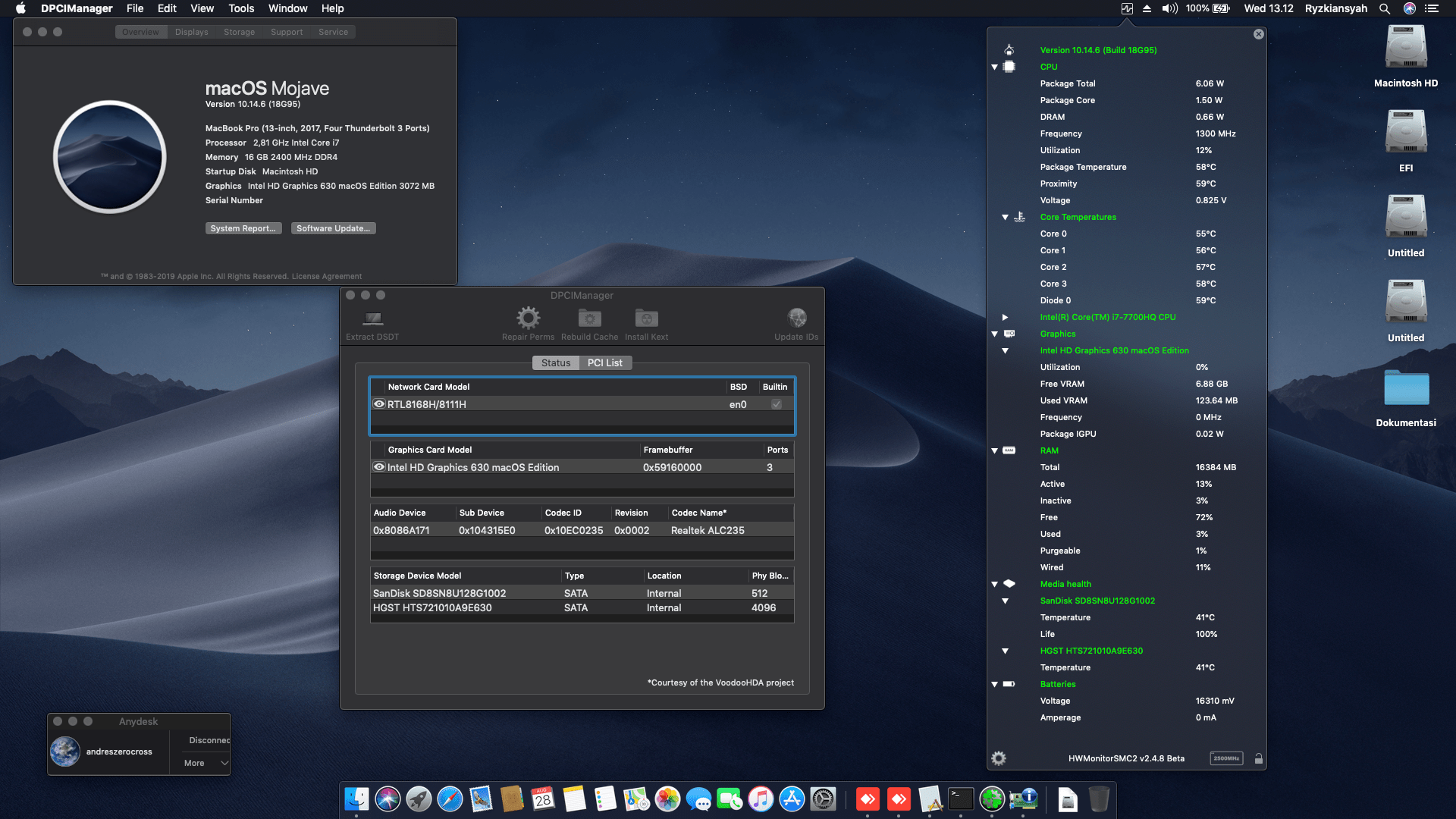 Asus ROG GL553VD FY380 2nd [Intel HD 630 + I2C] 1